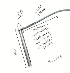 High Temperature 8*150mm 500W Electric Stainless Steel Cartridge Heaters - Product Image 2