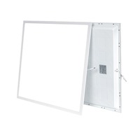 Promotion : Panneau lumineux LED ultra-fin à cadre en aluminium, à montage en surface, éclairage périphérique, dimmable, IP20, garantie 5 ans, 2x2/2x4, pour intérieur