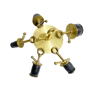 MARINE Brass Scupper Plugs Deck Drain Plug With Hole Neoprene Seal Rubber Tube 85-110mm Ship <b>Yacht</b> Boat Hardware Brass Drain Plu - Product Image 4