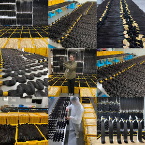 Recién llegado, cabello virgen camboyano crudo tejido <span class=keywords><strong>de</strong></span> textura natural rizada profunda vendedores <span class=keywords><strong>de</strong></span> extensiones <span class=keywords><strong>de</strong></span> cabello humano - Product Image 5