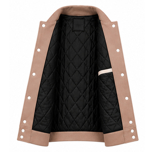 Chaqueta Varsity de Alta Calidad con Nuevo Diseño para Hombre, Servicio OEM, MOQ Bajo, Chaqueta Varsity de Béisbol Personalizada - Product Image 5