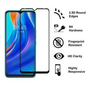 ฟิล์มกระจกนิรภัย 21D สำหรับ Tecno Spark 7T แบบเต็มจอ ฟิล์มกันรอยหน้าจอกระจกนิรภัย 21D สำหรับ Tecno Spark 7T - Product Image 2