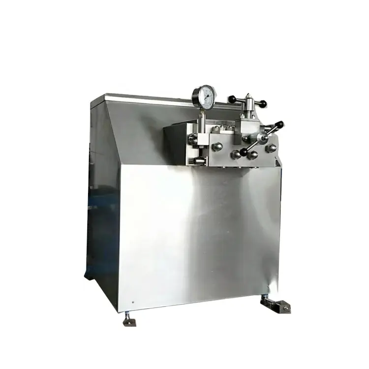 1000l/H Melk Homogenisator Machine Hogedruk Zuivel Vloeibare Homogenisator Machine