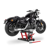 Vente en gros de cric de levage hydraulique pour motocyclettes et VTT de 1 500lb Conception à ciseaux à faible quantité minimale de commande avec certificat CE