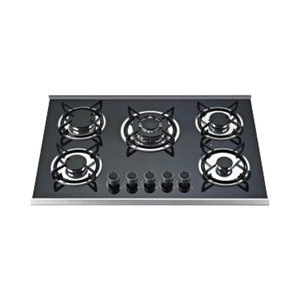 Table de cuisson à gaz encastrable en acier inoxydable avec allumage électronique et protection anti-extinction pour GPL - Product Image 1
