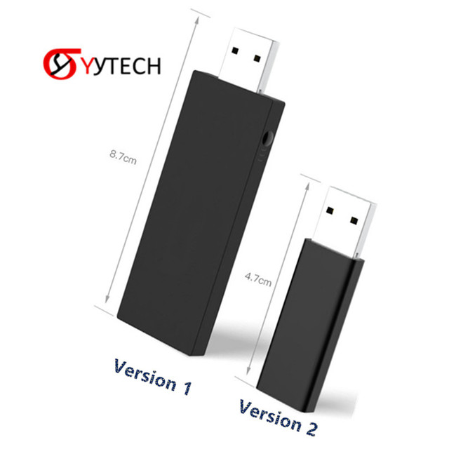 SYYTECH Wireless Transfer Adapter Receiver for Xbox One PC Controller