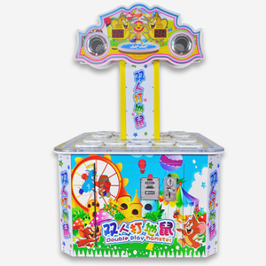 Most Selling Crane <b>Machine</b> Whack a Mole Mouse Hit Hammer Arcade Game English Wood & Hardware - Product Image 2