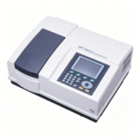 Spectrophotomètre UV/VIS à double faisceau séparé, plage de longueurs d'onde 190-1100 nm, largeur de bande spectrale 1,8 nm, système optique stable pour