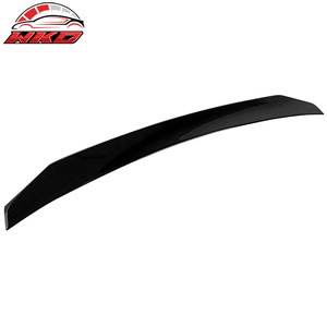 Convient pour Kia EV6 2021-2026 Spoiler de coffre style X Noir brillant - Product Image 4
