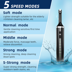 Polisseur dentaire électrique rechargeable pour le nettoyage et le blanchiment des <span class=keywords><strong>dents</strong></span>, soin dentaire électrique, nettoyeur et polisseur de <span class=keywords><strong>dents</strong></span> - Product Image 6