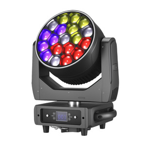 Jiechuang 19 Bee Eye 80W Moving Head <b>Light</b> Color Changing For Stage <b>Bar</b> Wedding Party - Product Image 5
