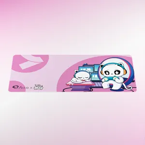 Lovely Cute <strong>pink</strong> High Quality Rubber Anti-slip Big Size Desk Keyboard Mat Mouse Pad for Gaming - Product Image 6