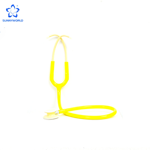 Estetoscopio médico chapado en oro de doble cabeza estetoscopio médico profesional de doble cabeza - Product Image 3