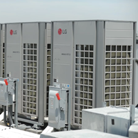   Système de climatisation VRF intelligent multi-VI AI à haut rendement pour usage commercial, unité extérieure à débit de réfrigérant variable