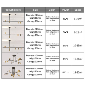 Nordic hanging Brass Golden light tubo lineare lampada a sospensione <span class=keywords><strong>Bar</strong></span> sala da pranzo decorazione di lusso cucina lampadario a sospensione - Product Image 6
