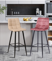 Offre Spéciale meilleur prix velours chaise de salle à manger velours luxe moderne pour Table à manger salon meubles blanc chaise de salle à manger