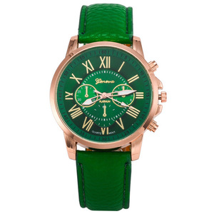 Reloj de Cuarzo de Moda para Mujer, Color Caramelo, con Correa de Cuero, Elegante, Casual, Analógico - Product Image 1