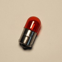 Bombillas de Automóvil de Calidad, Color Ámbar, para Posición y Estacionamiento, Indicador de 24V, Freno R5W, Niebla, Reversa, Bombillas para Camiones con Base Metálica BA15S