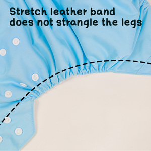Envío rápido Pañal de tela súper absorbente Producto ecológico Fabricación de <span class=keywords><strong>pañales</strong></span> de tela para bebés - Product Image 6