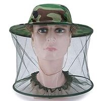 Chapeau de pêche anti-moustiques et anti-insectes pour l'extérieur, avec filet dissimulé, idéal pour diverses situations