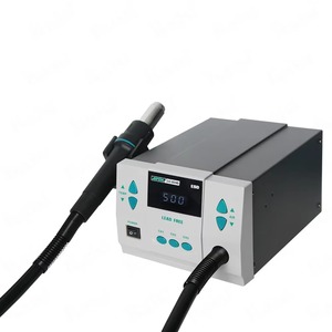 Estación de Soldadura y Retrabajo con <span class=keywords><strong>Pistola</strong></span> de <span class=keywords><strong>Aire</strong></span> <span class=keywords><strong>Caliente</strong></span> AIFEN 861DW para Placas PCB de Teléfonos, Calentamiento Rápido con Pantalla Digital Inteligente - Product Image 3
