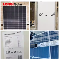 Panneaux solaires LONGi 550w double vitrage 535-555watt 535w 540w 545w 550w 555w Module photovoltaïque Panneau solaire pour système énergétique