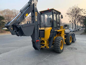 Fabrieksprijs Voorlader Achterdozer 4wd 100hp Graafmachine Lader Wz30-25 Graaflaadmachine Met 0,3cbm Graafbak Naar Libanon - Product Image 2