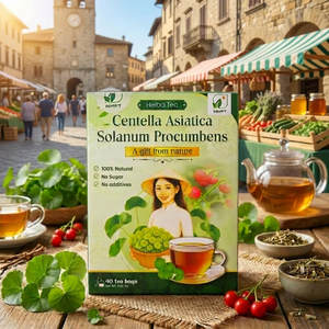 Vietnamese Sourced Centella Asiatica Herbal Tea—100% Natural Wellness (40 Tea Bags) - Product Image 1