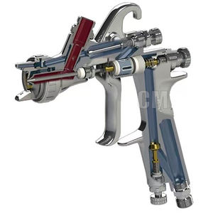 Pistolet à W-400 Iwata: Idéal pour les véhicules complets et les réparations de peinture automobile-Apprêt, Basecoat, Clearcoat - Product Image 6