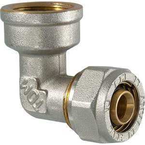 Conexión de compresión doblada hembra 32X1 "Superficie Lisa Cobre Acero inoxidable Material plástico de zinc Rosca BSP ASTM para aceite 50mm - Product Image 1