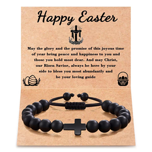 Bracelet unisexe tendance pour homme en pin impérial violet, avec design tressé en croix en œil <span class=keywords><strong>de</strong></span> <span class=keywords><strong>tigre</strong></span> givré noir, perle fleur zèbre <span class=keywords><strong>rose</strong></span> et boule <span class=keywords><strong>de</strong></span> diamant - Product Image 5