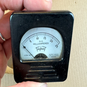 Nuovo Originale Disponibile Subito NOS NIB Misuratore di Corrente Vintage Triplett mA Misura 0-25 milliamperi Calibro 227-T - Product Image 4