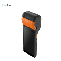   Sistemas POS Android V2s Loyverse para Minoristas con Conexión 4G Wifi, Impresora Térmica de Recibos de 58 mm y Escáner de Códigos QR