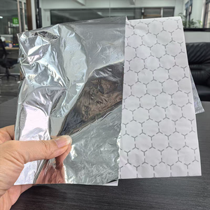 Papel de Aluminio Laminado para Envolver Burritos y Hamburguesas, Personalizado de Fábrica, Láminas de Papel Aislante para Envolver Sándwiches - Product Image 3