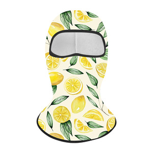 Unisex Cycling Face Mask Full Coverage Sun Protection Windproof Ice Silk Head Cover Marine Print Beach Outdoor Use - Product Image 1