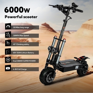 EU UK Warehouse Free Shipping Aluminum Foldable Scooter Disc Brakes 90KM/H Speed IP55 E5B E5B E5B E5B E5B E5B E5B E5B E5B E5B - Product Image 5