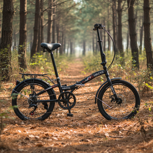 Vélo pliant en aluminium de haute qualité, 20 pouces, 21 vitesses, cadre entièrement amorti, vélo de route pour femmes adultes CH-1021 21 vitesses - Product Image 4