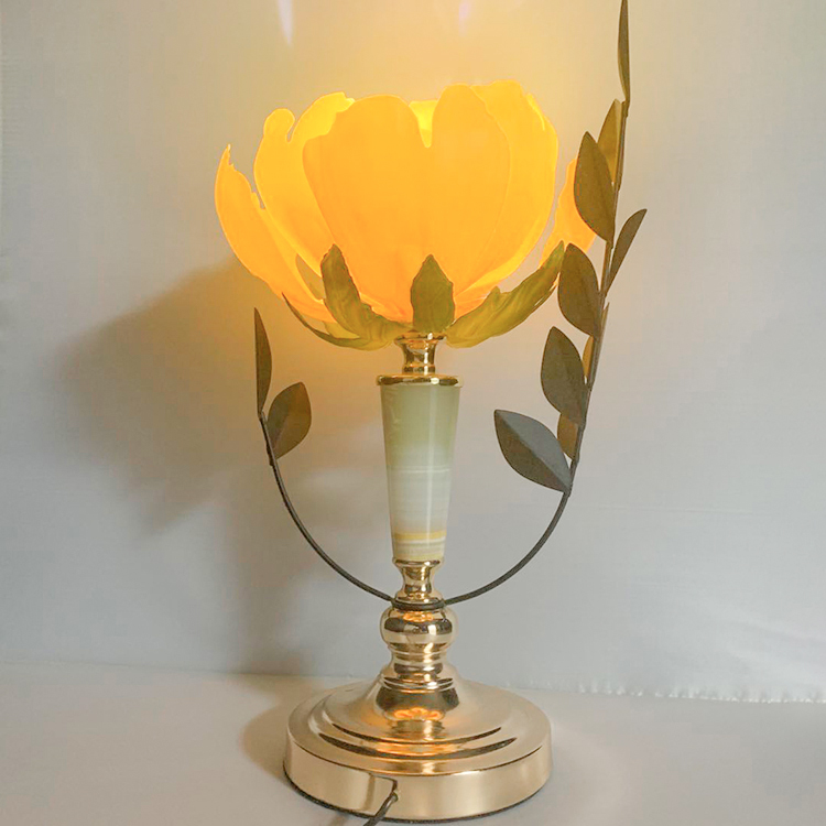 Home Decoration Interior Lighting 3D Night Light Customized Luxury Blooming Flower LED Night Light