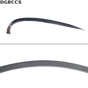 สปอยเลอร์หลังคาร์บอนไฟเบอร์ทรง TS สำหรับรถยนต์รุ่น S ปี 2012-2023 ทำจากคาร์บอนไฟเบอร์ - Product Image 5