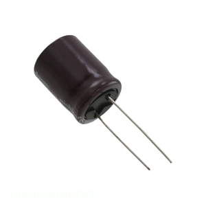 ตัวเก็บประจุแบบมีรูผ่านรัศมี560 uF ฝา UPM1H561MHD6TN 560 uF ของแท้20% 50V - Product Image 1