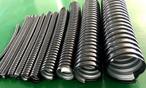 Tubo Flessibile <span class=keywords><strong>Corrugato</strong></span> in Acciaio Zincato Rivestito in PVC, Impermeabile, per Protezione Cavi Elettrici 1/4, Modello <span class=keywords><strong>20</strong></span> - Product Image 4