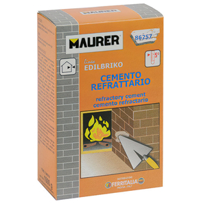 Cemento Refrattario Edil Maurer (Scatola da 1 kg) - Product Image 1