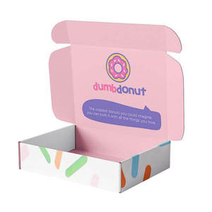 Hot Selling <strong>Custom</strong> Paper <strong>Boxes</strong> Food Grade Cake Doughnut Cardboard <strong>Box</strong> Packaging For Bakery - Product Image 2
