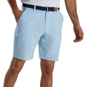 Shorts de golf décontractés pour hommes, taille mi-haute, logo personnalisé, 85% polyester, 15% élasthanne, performance, doux, extensible, léger, coupe ajustée - Product Image 4