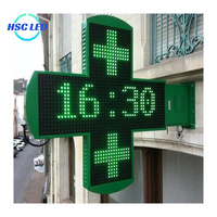 Pharmacy Cross grünes dynamisches LED-Kreuz