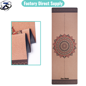 Tapis de <span class=keywords><strong>yoga</strong></span> en liège écologique compostable et antibactérien pour les marques de fitness durables – Achat en gros - Product Image 1