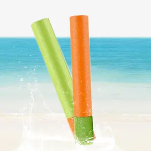 Summer Beach Spritz spielzeug Straight Tube Schaum EVA Material Pull Typ Wasserwerfer Wasser pistole