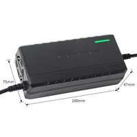 Chargeur rapide 72V 2A 3A 144W pour véhicule électrique, chargeur de batterie au lithium LiFePo4