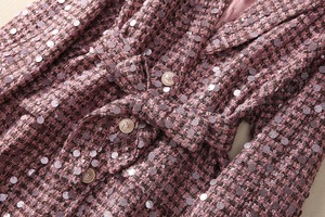 Nuovo <span class=keywords><strong>cappotto</strong></span> lungo di alta qualità 2024 autunno inverno Trench da donna con colletto rovesciato Sexy con stampa zebrata selvaggia - Product Image 5