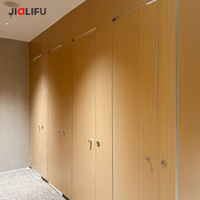 Tabique de Baño de Laminado Compacto HPL con Revestimiento Fenólico Anticorrosión para Centros Comerciales y Estaciones